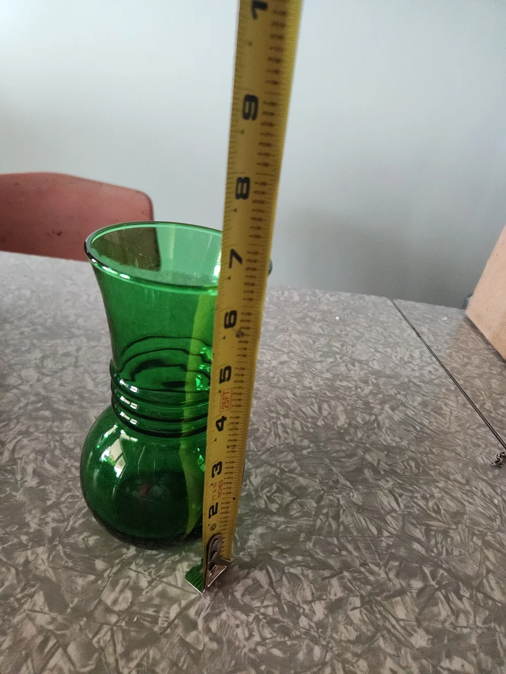 Green Decorative Glass Vase - Home Accents